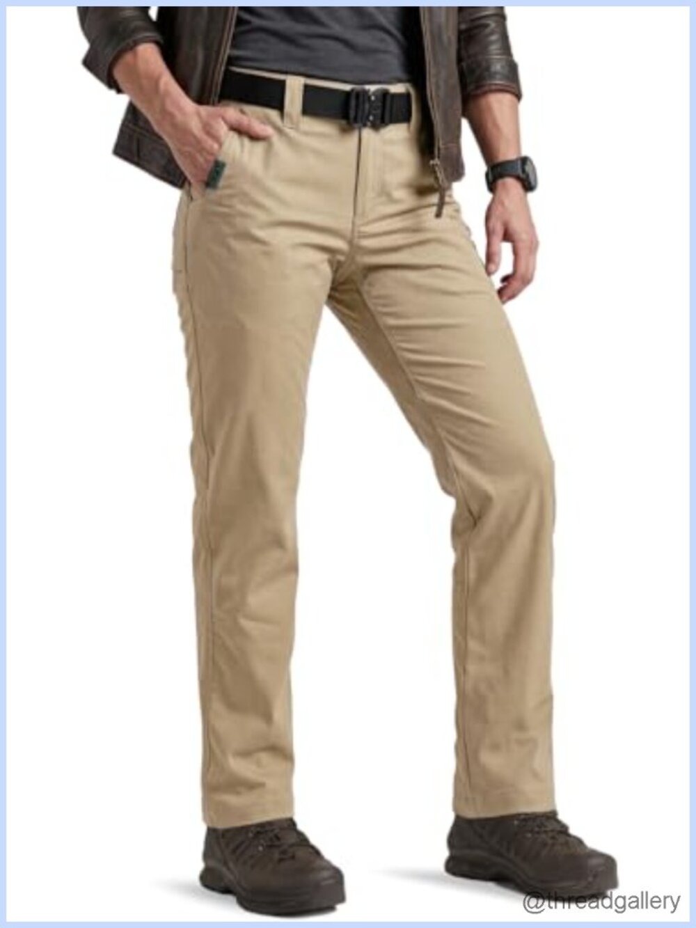 CQR Women's Flex Stretch Tactical Work Pants Water Resistant Ripstop